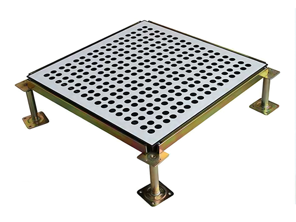 All steel elevated ventilation floor