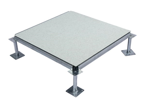 All steel borderless anti-static floor